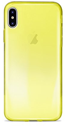 Puro IPCX03NUDEYEL Schutzhülle für Apple iPhone X Gelb