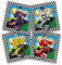 Folat 65092 Formel 1 Servietten 33x33 cm - 20 Stück, bunt, Costumes