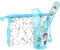 com-four® 4-teiliges Reiseset für Kinder - Zahnputzbecher, Zahnbürstenetui, Kamm und Reißverschlusstasche mit Indianer-Motiv - Hygienetasche mit Zubehör (04-teiliges Set - blau)