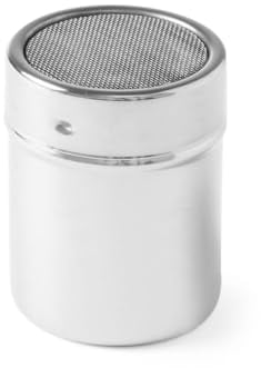 HENDI Puderzuckerstreuer, mit Gazesiebdeckel, Streudose, Streuer, ø55x(h)75mm, Edelstahl