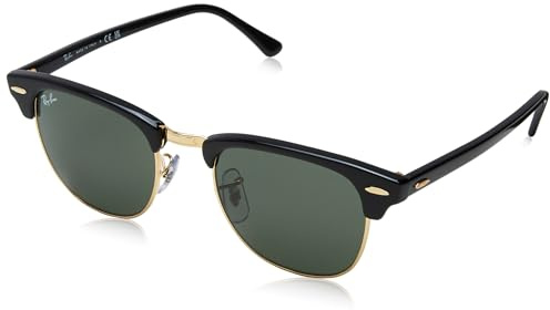 Ray-Ban Ebony-Arista 0RB3016 Clubmaster Sunglasses