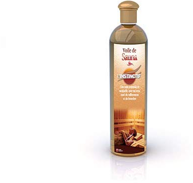 Camylle - Voile de Sauna L'Instinctif - Fragrances à base d’Huiles Essentielles 100% Pures et Naturelles pour Sauna - Avec un parfum Langoureux et Oriental - 250ml