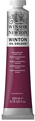 Winsor & Newton Winton Huile 200ml Rose Quinacridone Fonce