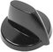 sparefixd Black Control Knob Switch Dial for Whirlpool Gas Hob