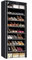 Trintion Schuhregal Geschlossen Schuhständer mit 10 Ebenen Schuhschrank Schmal Schuhaufbewahrung mit Staubdichtem Überzug Schuh Organizer für Schrank Flur Schlafzimmer Eingang 58 x 28 x 160 cm Schwarz