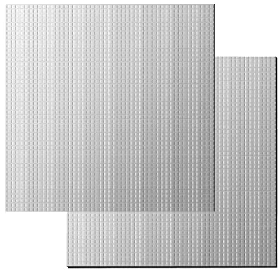 Twotrees 2 Stück Heizbettisolierung Baumwolle,Aufkleber Heißbett Thermopad,220mm x 220 x 10 mm für 3D-Drucker-Heizbett für Anycubic i3 Mega/Creality Ender 3 / Anet A8 usw(8.66x 8.66 x 0.39inch)