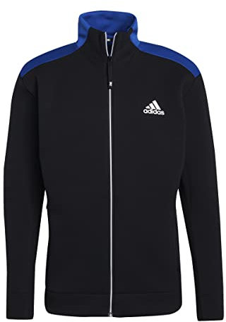 adidas M Zne Tracktop Track Top für Herren, Herren, Lauf-Top, GT9776, Schwarz, S