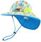 Pesaat Baby Sonnenhut Mädchen Mit UV-Schutz Sonnenmütze Baby Junge Mit Nackenschutz Sommerhut Kinder Kleinkind(Kaktus, Gr.3-12Monate(44-48))