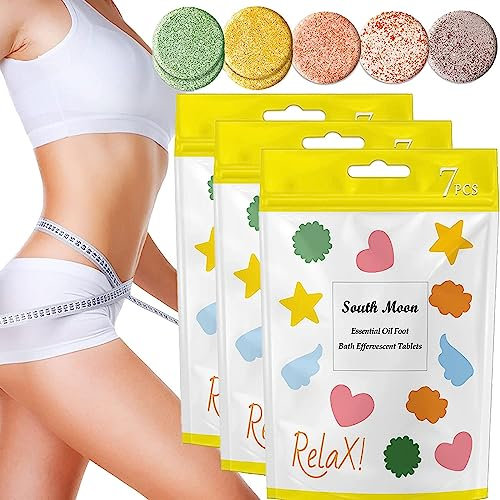 EXQST Naturefoot Essential Oil Foot Bath Effervescent Tablets 2023 Newest Foot Bath Effervescent Tablets Foot Bath Effervescent Tablets Relax Massage