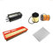 AOQ - KIT TAGLIANDO 5 FILTRI COMPATIBILE CON FIAT GRANDE PUNTO 1.3 MULTIJET 90 CV ALFA R. MITO 1.3 MTJ 90 CV