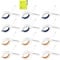 GAOHAN 12pcs Towel Clips for Sun Loungers,Beach Towel Clips,Plastic Towel Clips,Large Strong Grip Clothes Pegs,Large Beach Towel Clips for Sun Loungers,Laundry,Pool Chairs,Sunbeds