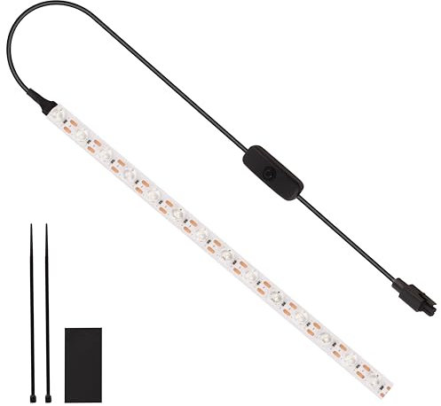 Redrex 24V 270mm A1 LED Light Strip Einfache Installation Hohe Helligkeit Lichtleiste mit hoher Helligkeit mit 780mm Kabel NUR Compatible with Bambu lab A1 3D Drucker
