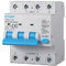A2ZWORLD Interruttore Magnetotermico Differenziale Trifase, Tipo A 300mA, RCBO Classe A 4P C50 50A, Curva C 3P+N 6000A, Occupa 4 Moduli DIN, AC 400V IP20
