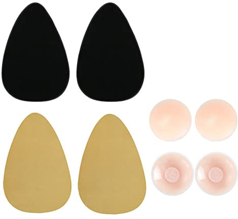 Wieysdoo Brust Tape & Brusthebe-Tape für Damen - Unsichtbares Klebe-BH Set mit 2 Nippelcovers | Stützendes Brusttape für große Körbchen | Boob Tape Alternative für rückenfreie Outfits | 2 Paar