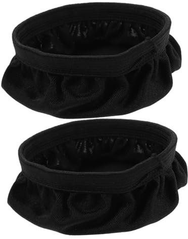 DIYEAH Elastic Cotton Fabric Earbuds Covers Reusable Headphone Dust Protectors for over Ear Headphones Washable Earcup Covers