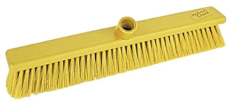 Robert Scott Soft Broom Head, 45cm, Washable, Replacement Broom Head (Yellow)