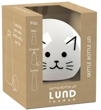 Lund London wiederverwendbarer Ersatzdeckel Cat für alle Skittle Bottle Trinkflaschen, 7306