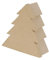 Décopatch BT058C Schachtel (aus Pappmaché, Größe S, 8 x 18,5 x 20 cm, zu Personalisieren, 1 Stück, Tannnenbaum, Box Tannenbaum S