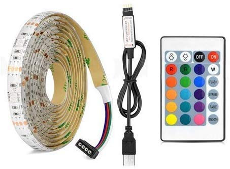 USB-LED-Streifen-Licht - DC 5V USB-LED-Streifen 5050 RGB Flexible LED for TV-Hintergrund Licht 4m 120 LED for TV/PC/Laptop Hintergrund Beleuchtungs