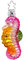 Inge Glas - Seepferdchen - Christbaumschmuck, Baumschmuck - Glas - 7,5 cm - 1 Stück