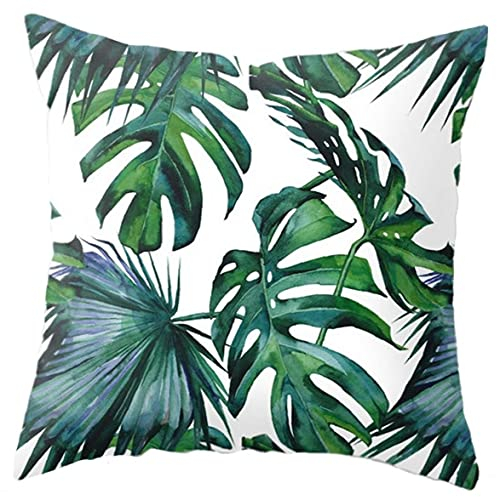 Casiler Tropisches Blatt Kissenbezug Monstera Kissenbezug Kusion Wurf Sofa Kissen Wohnkultur