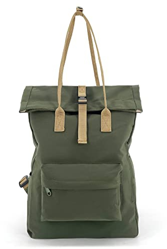 Jaegvida Travel Casual Tasche Pendler Rucksack Convertible Tote Daypack für Pendler und Outdoor-Aktivitäten