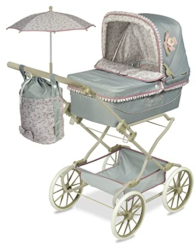 Provenza Faltbarer Puppenwagen mit Regenschirm DeCuevas Toys 82045
