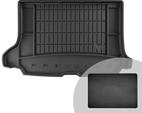 FROGUM ProLine 3D Alfombrilla Exclusiva de Goma cubeta Maletero para Audi Q2 Desde 2016 | Práctico Organizador | Los Bordes más Altos | Al Tamaño