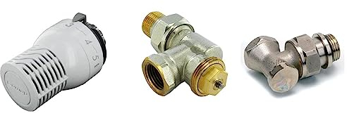 COMAP Kit Thermostatique SENSITY Équerre Inverse 1/2JT - Tête M30 + Corps Kv Réglable + Raccord de Réglage - RK8574241