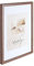 Holz Bilderrahmen Plexi Foto Rahmen Collage Wanddeko Poster S111: Farbe: Braun | Format: 50x70