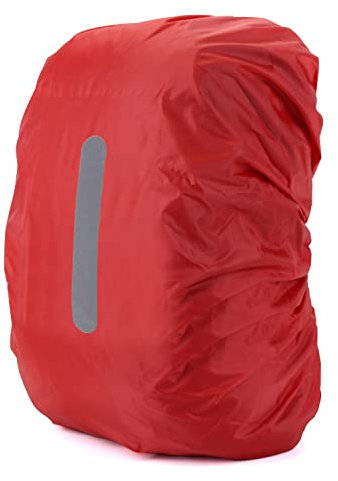 HYCOPROT Regenschutz für Rucksack mit Reflexstreifen, wasserdichte und Windabweisend Regenhülle Schulranzen, Regenüberzug für Wandern, Camping, Touring, Radfahren