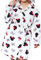 Disney Damen Bademäntel Minnie Mouse Weiß Large