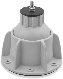 ERRECOM Steady, Verstellbarer Bodenständer für Außenklimageräte, RAL 9018 - Grau