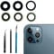 12 Pro Max Rear Camera Lens Replacement for iPhone 12 Pro Max(6.7 Inch) Back Camera Glass Lens Replacement with Repair Tool Kit, Anti-Lens Scratch