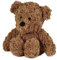 Warmies Plush Brown Curly Bear Microwavable Weighted Teddy with French Lavender Scent, Hot or Cold for Cool Relaxation and Warm Relief