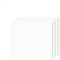 XMRISE Panneau en Plastique boîte d'affichage Transparente Cadre Photo Logo cloison Rigide 300mmx400mmx2mm 5pc
