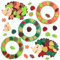 Fosoloni 134 Stück Herbst Basteln Kinder Set, 6 Stück Igel Set Herbst Basteln und 3 Stück Kranz, DIY Herbst Kränze Ornamente, Kunst und Bastelhandwerk für Kinder