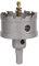 Vearter TCT Scie-cloche en carbure de tungstène 57 mm avec foret pilote - Cutter pour métaux durs, acier inoxydable, acier doux, alliage d'aluminium, cuivre, fer, plastique et fibre de verre