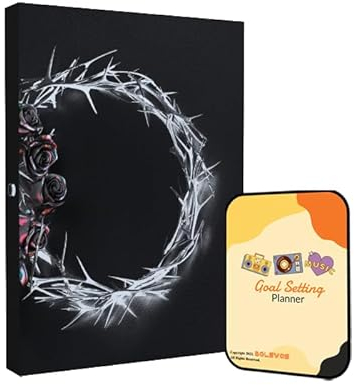 The Rose DUAL Album [Dusk ver. (Deluxe Box Album)]+Pre Order Benefits+BolsVos Exclusive K-POP Inspired Digital Merches (Goal Setting Planner, Sticker Pack)