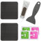 Zephylix Trampolin-Reparaturflicken-Set, 10,2 x 10,2 cm, rechteckig, für Trampolin-Matte, Risse oder Löcher in einer Trampolinmatte A
