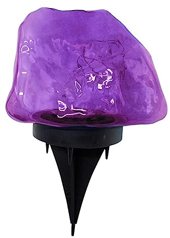 HOMSFOU 3stücke Solar Garten Stein Licht Wasserdichtes Solarlicht Für Außenbereich Kreatives Design Für Gartenbeleuchtung Automatische Leuchte Für Rasen Patio Und