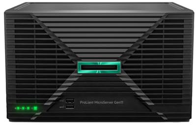 HEWLETT PACKARD ENTERPRISE HPE ProLiant MicroServer Gen11 Serveur Ultra Micro Tower Intel Xeon E E-2414 2,6 GHz 16 Go DDR5-SDRAM 180 W