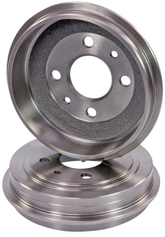 ATEC Germany 2x Bremstrommel Hinterachse Kompatibel mit FIAT BRAVA (182), BRAVO 1 (182), PANDA (169), PUNTO (176, 188), TEMPRA (159), TIPO (160_), FORD KA (RU8), LANCIA DEDRA (835), DELTA 2 (836)