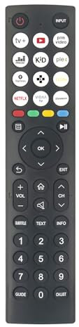 EN2V36H EN2U36H New Replace Remote Control work for Hisense Smart LCD TV A4KAU Series 32A4KAU 40A4KAU U6KAU Series 65U6KAU 75U6KAU 55U6KAU