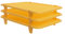 Wintem Essiccatore Alimentare in Plastica 3 Telai Impilabili 37x26x14cm - Uso Sicuro in Forno - Temperatura Max 70 °C - Piedini Pieghevoli - Ideale per Essiccare Frutta, Verdura, Carne e Pasta Fresca