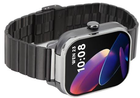 Smartwatch, Uhren für Damen mit 2,01-Zoll-TFT-Touchscreen, 2-in-1-NFC-Smart-Sportuhr mit Bluetooth-Kopfhörer, Modische Armbanduhr mit Musikwiedergabe, Uhr und ohne Störung
