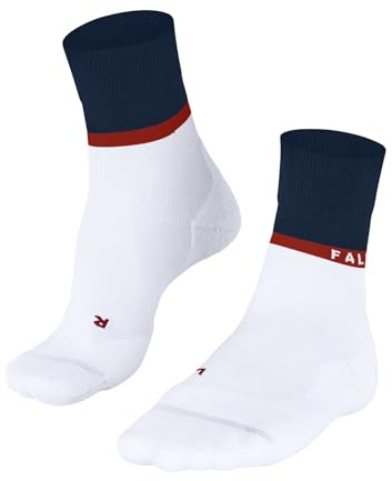 FALKE Herren RU4 Endurance Compressiion Laufsocken schnelltrocknende atmungsaktive Baumwolle Funktionsmaterial leichte Polsterung mit Kompression antiblasen vegan zum Sport Marathon Running 1 Paar