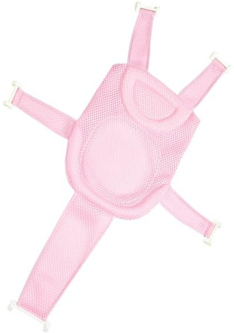 PERSELOSO Reductor de Bañera Bebés con Rejilla Antideslizante y Práctico Bañeras de Recién Nacidos Material Suave y Transpirable de Limpiar y Almacenar