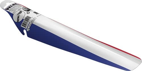 Velox Schutzblech hinten, blau/weiß/rot, Erwachsene, Unisex, Einheitsgröße