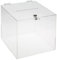 EH Design Spendenbox aus robustem Acryl – 30 x 30 x 30 – Transparente Acrylglas Box mit verschließbarem Deckel – Spendendose für Benefizveranstaltungen, Straßenfeste & Hochzeiten – Made in DE